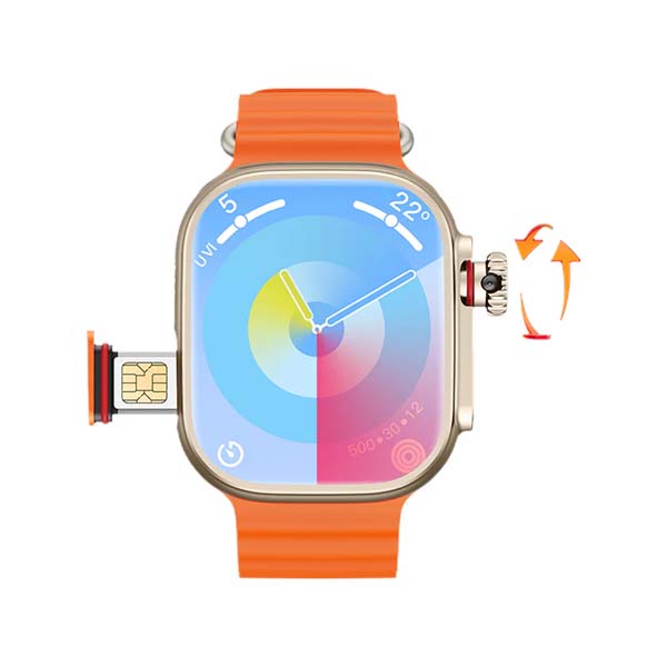 S9 Ultra 2 Android 4G Network Smartwatch with Camera