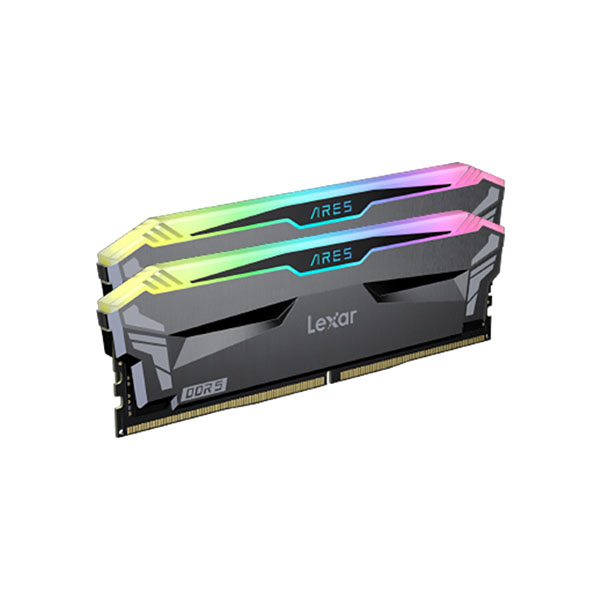 Lexar Ares RGB 32GB (2 x 16GB) DDR5 6000MHz Gaming Desktop RAM
