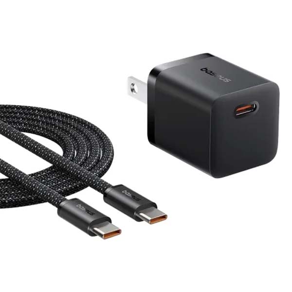 Baseus GaN5 25W Adapter With Type-C Cable