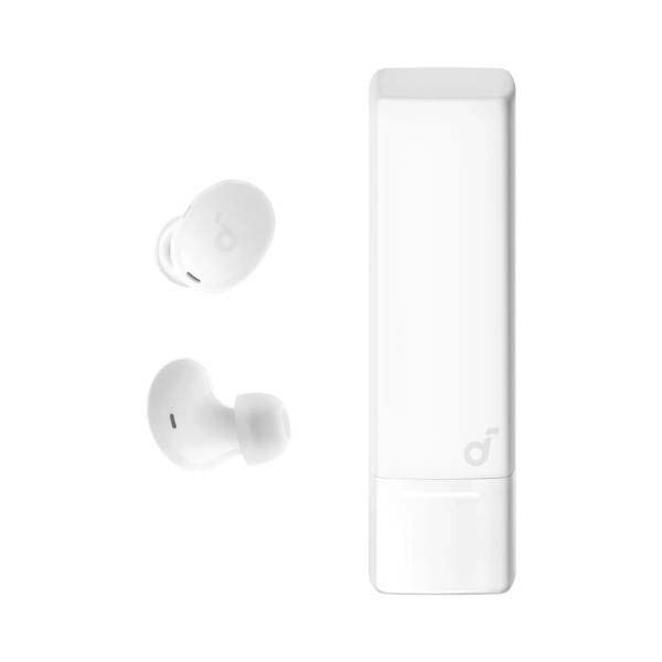 Anker Soundcore A30i Lipstick-Shaped Smart Noise Cancelling Earbuds - White / 7 Days