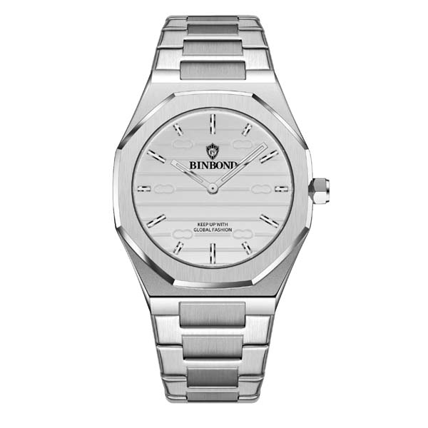 BINBOND 818 Stainless Steel Quartz Fashion Watch