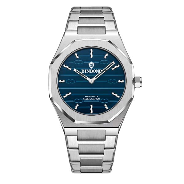 BINBOND 818 Stainless Steel Quartz Fashion Watch
