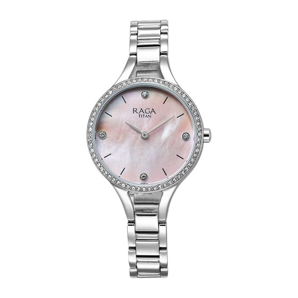 Titan 95275SM01 Watch For Women