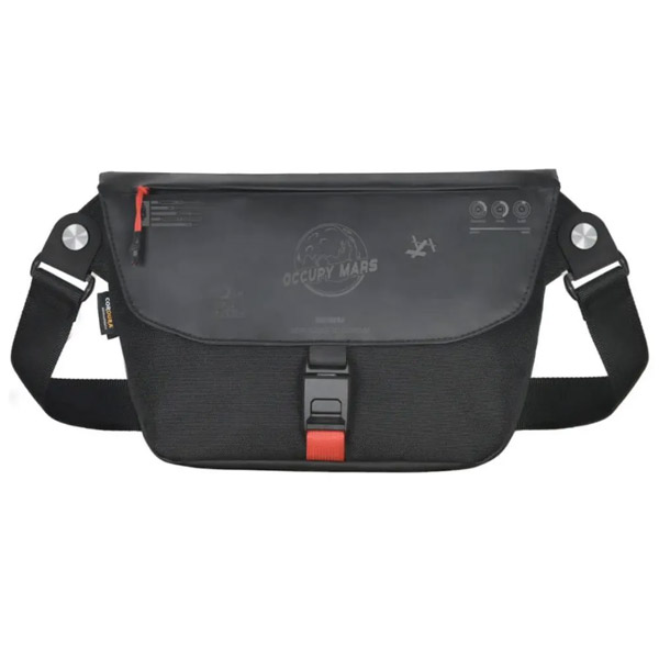 WiWU Space Exploration Series Message Bag X Cordura 1000D Nylon Crossbody Bag With Magnetic Buckle