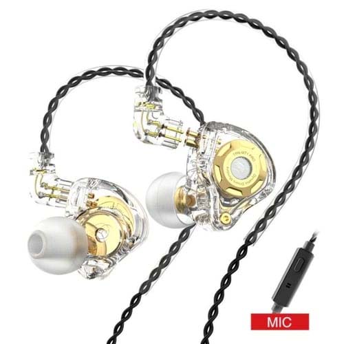 TRN MT1 Pro Professional Hi-Fi Dynamic Earphones - White