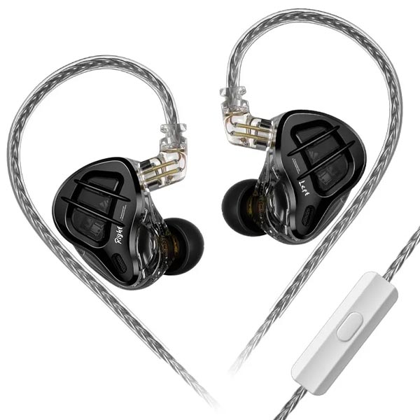 KZ ZAR Hybrid Technology 1DD+7BA Full Range Acoustic Configuration