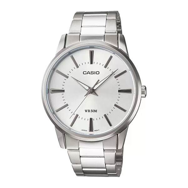 Casio MTP-1303D-7AVDF Silver Chain Watch