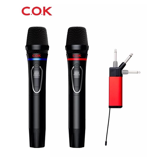 COK 1100 Multi-function Wireless Karaoke Microphones