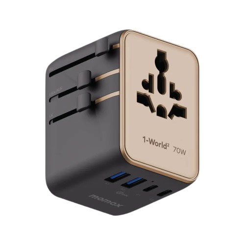 Momax 1-World² Universal 5-Port Travel 70w GaN Charger