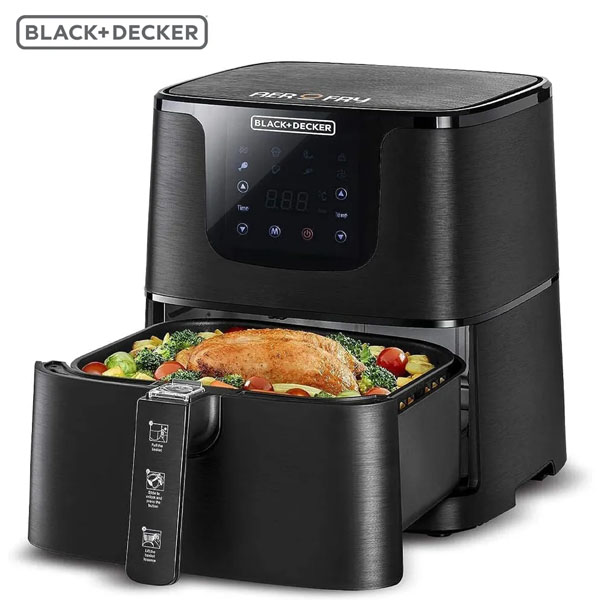 Black+Decker AF700-B5 Grand Digital AeroFry Air Fryer 4.3L
