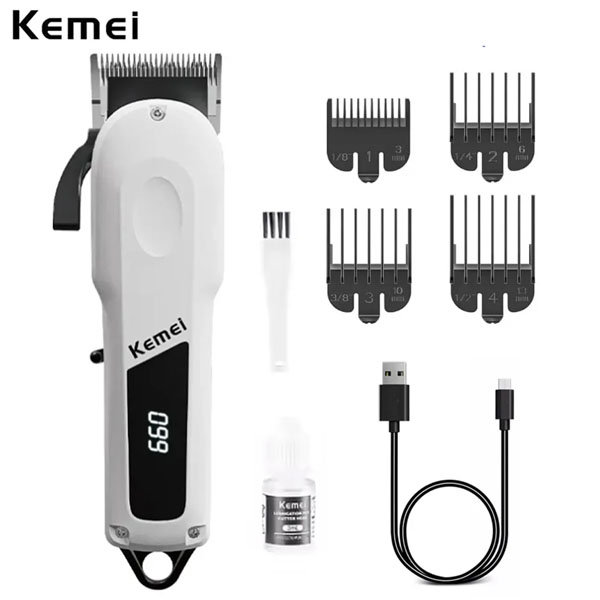 Kemei KM-807 Professional Hair Clipper and Beard Trimmer