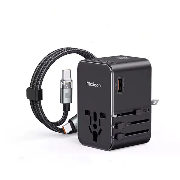 Mcdodo CP-598 70W GaN Universal Travel Adapter with 100w C to C Cable