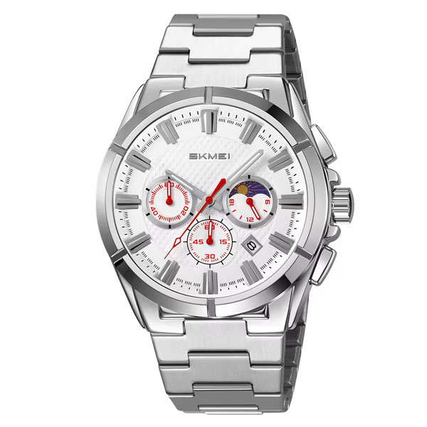 SKMEI 9355 Men's Watch - SILVER SILVER