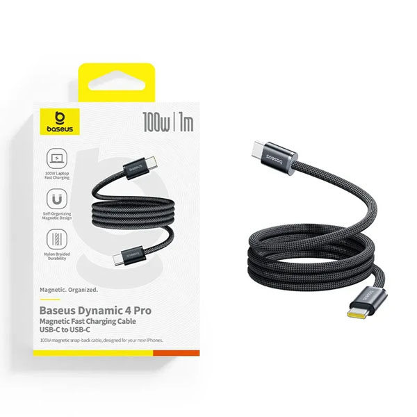 Baseus PD 100W Cable Dynamic 4 Pro Type-c to Type-c Magnetic Cable
