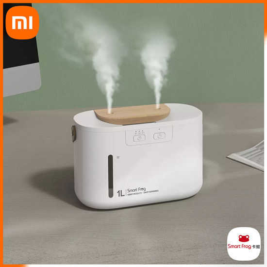 Xiaomi Smart Frog Dual Spray Portable Rechargeable Air Humidifier 1L Capacity