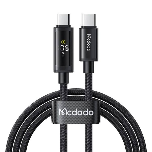 Mcdodo CA-8000 Type-C to Type-C Digital Display 100W PD Fast Charging Cable 1.2m