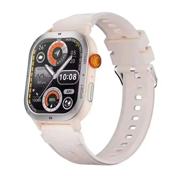 Haylou Iron Neo Smart watch with 3ATM - Silver