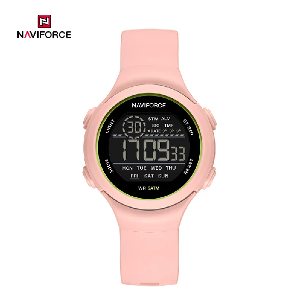 NAVIFORCE NF7119 LCD Digital Unisex Watch - PURPLE