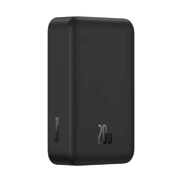 Baseus Power Bank 20000mAh 20W Magnetic Mini Wireless Fast Charge Power Bank Black For Iphone 15 14 13 12 Series PPCX150001