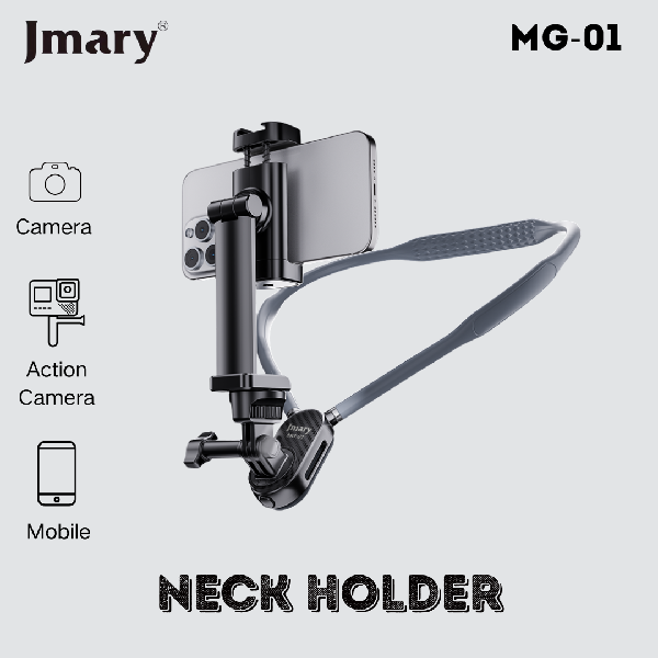 JMARY MG-01 Neck Holder for Mobile+Action Camera