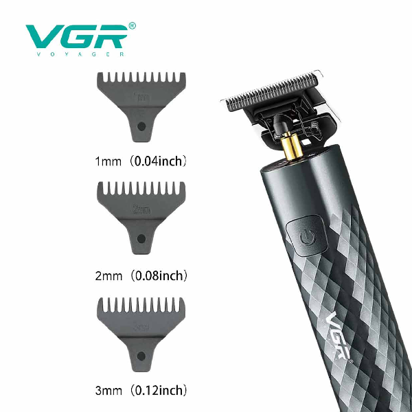 VGR V097 Hair Clipper &amp; Beard Trimmer with Digital Display