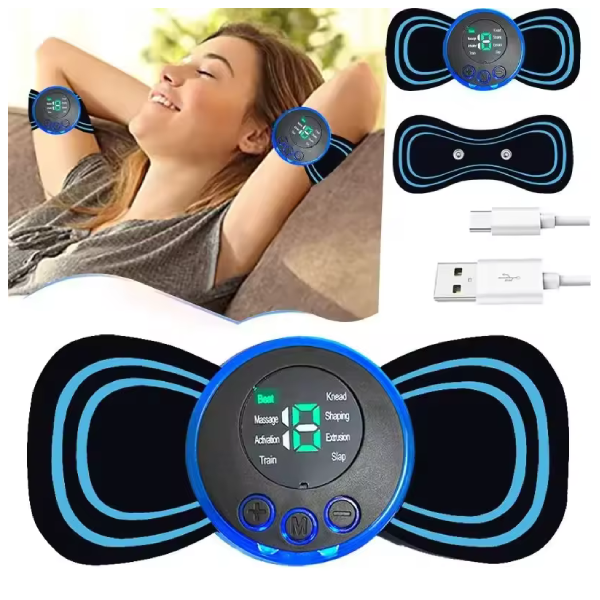 Electric Pain Relax Neck Body Massager