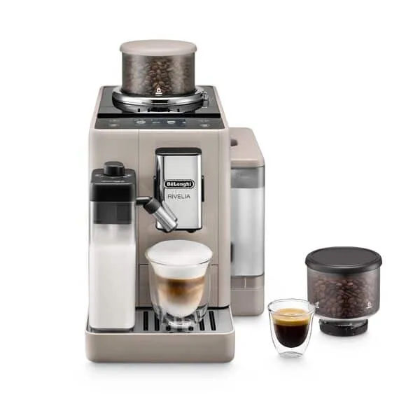 De'Longhi EXAM440.55.BG Rivelia Sand Beige Automatic Coffee Makers