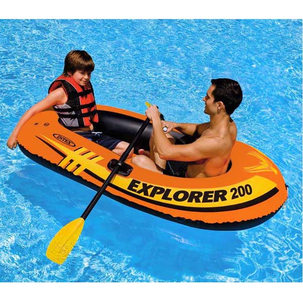Intex Explorer 200 Inflatable Boat for 2 Person