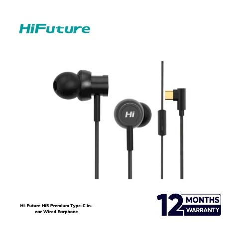 HiFuture HI5 Hi Res Audio Type C Earphone