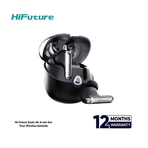 HiFuture SonicAIR 4 Mic ENC Wireless Earbuds