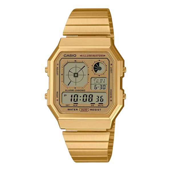 Casio A130WEG-9ADF Unisex Watch - selected variant