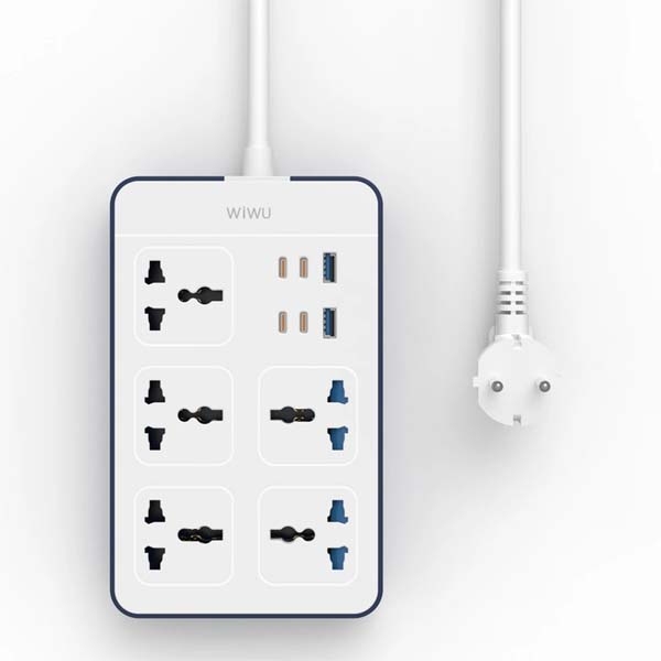 WiWU Wi S006 PS524 20W GaN 11 in 1 Multifunction Power Strip