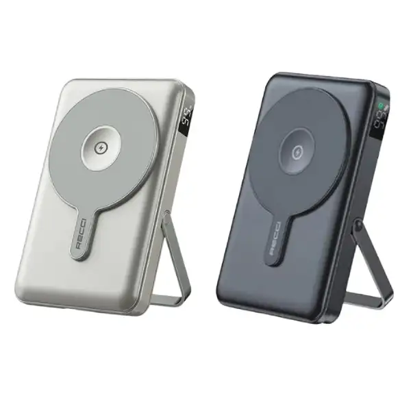 Recci RPB-W27 GALAXY Magnetic Charging Power Bank With Holder