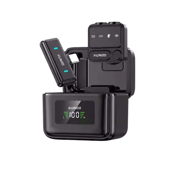 XUNDD X57 Mini Wireless (1TX+1RX) Lavalier Microphone
