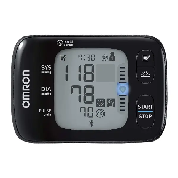 Omron HEM 6232T Wrist BP Monitor with Bluetooth
