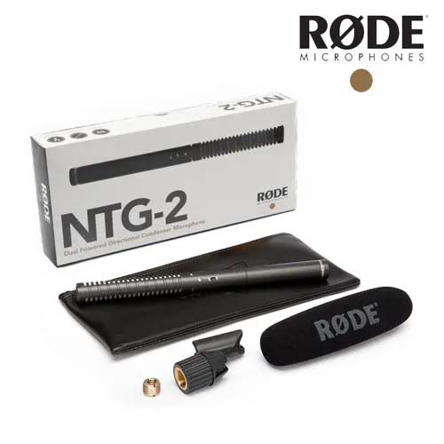 RØDE NTG‑2 Shotgun Microphone
