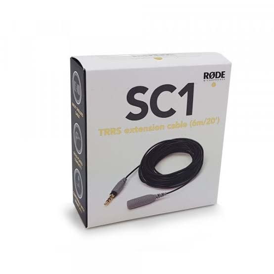 RØDE SC1 3.5 mm TRRS Extension Cable (6 m / 20 ft)