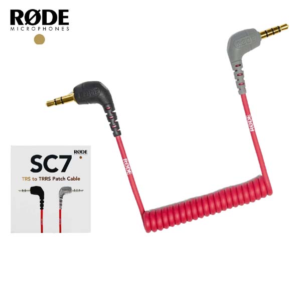 RØDE SC7 TRS to TRRS Patch Cable