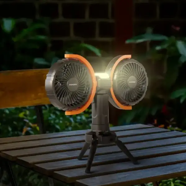 Porodo Lifestyle Dual-Head Oscillating Fan