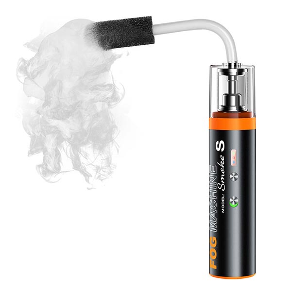 LENSGO Smoke S Mini All-in-One Handheld Fog Machine with Wireless Remote (15W)