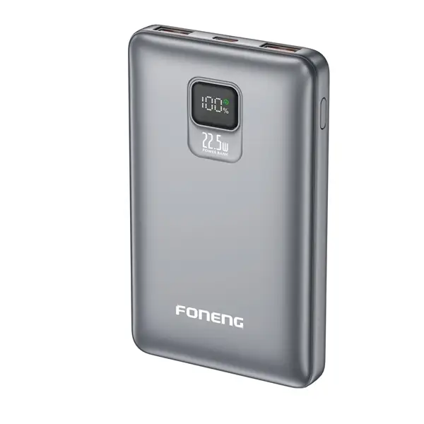 Foneng PX126 20000mAh Power Bank - Gray