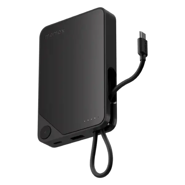 Momax 1-Power X Power Bank 10000mAh With Built-in USB-C Cable