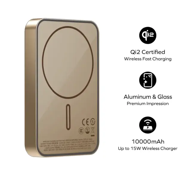 Momax Q.Mag X1 Qi2 Gen 2 Magnetic 10000mAh Wireless Power Bank
