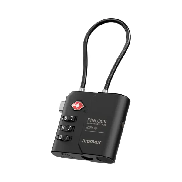 Momax BR15D PinLock Find My Locator with TSA Padlock