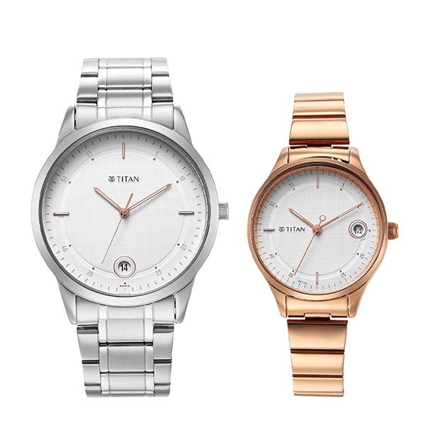 Titan 18062649KM01P Couple Watch