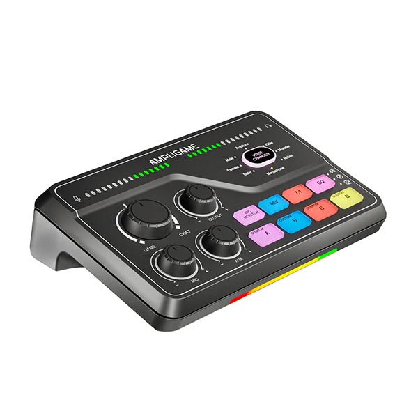 Fifine SC8 AmpliGame Audio Mixer