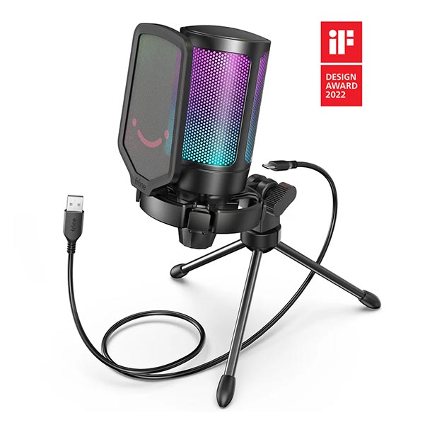FIFINE A6V Gaming USB Microphone