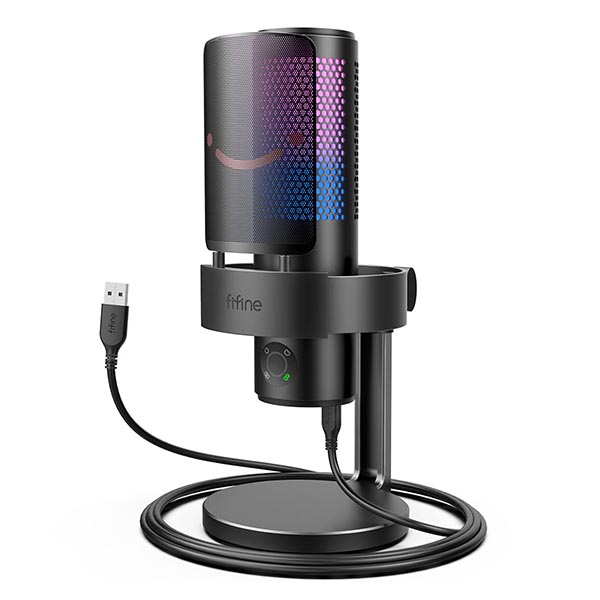 Fifine A9 Condenser RGB USB Microphone