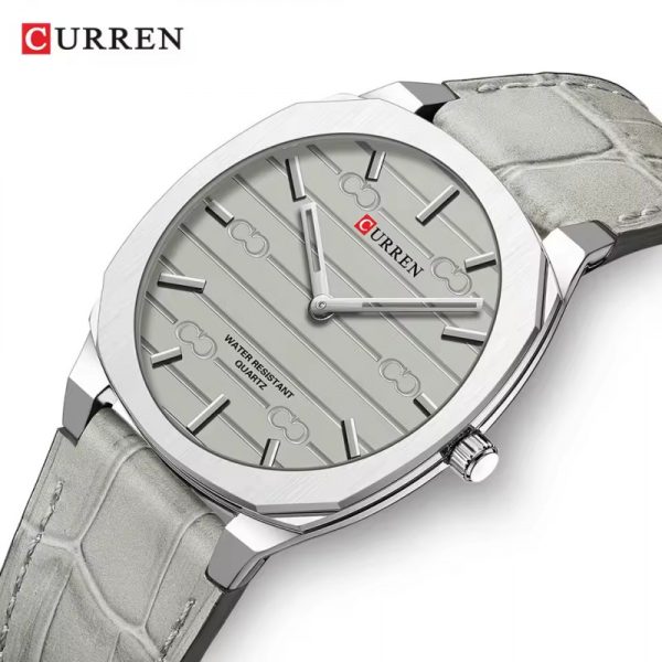 Curren 8480 Silver Grey