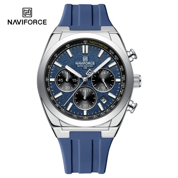 Naviforce 8080 Silver Blue